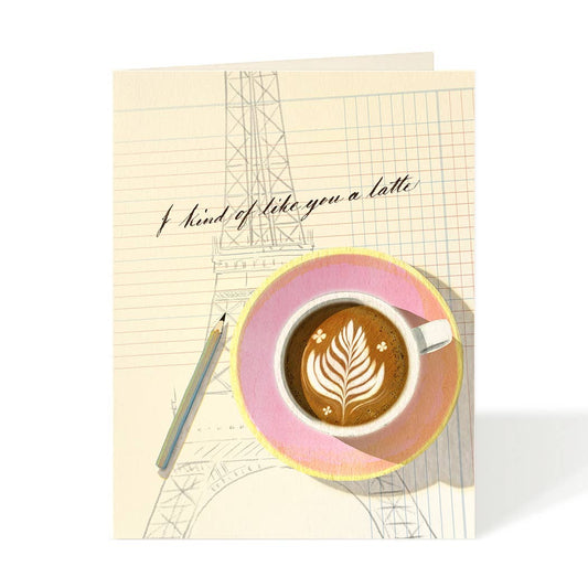 Like you a Latte - Card