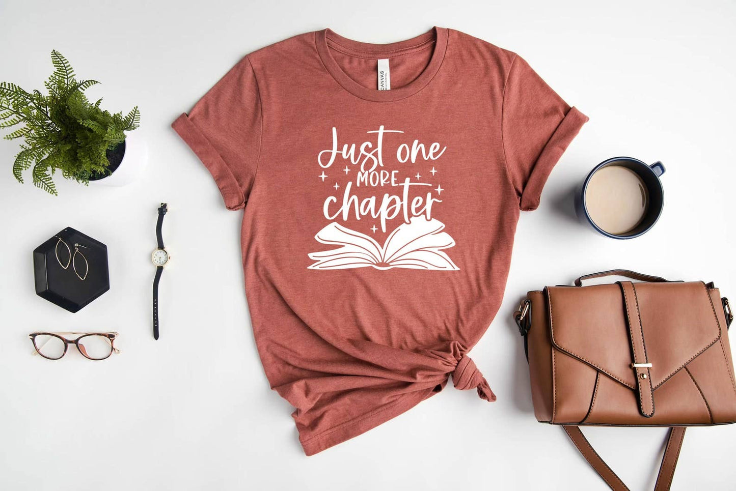 Just One More Chapter - Book T-shirt