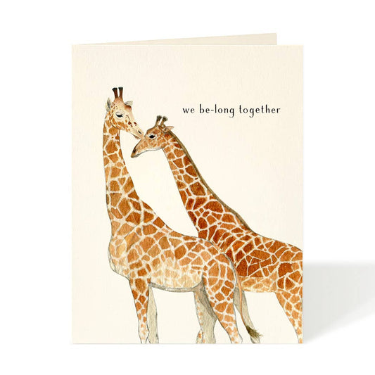 We belong together - Card